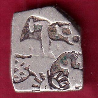 ANCIENT INDIA MAURYAN PERIOD MAGADH DYNASTY SILVER PUNCHMARK–FB4765