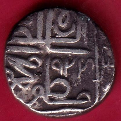 GUJARAT SULTAN MUZAFFAR SHAH ONE TANKA RARE SILVER COIN –FB4798