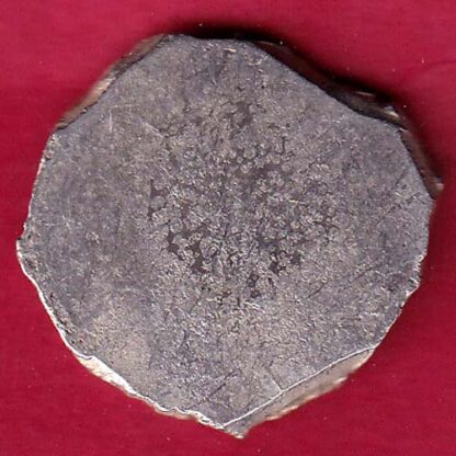 ANCIENT INDIA MAURYAN PERIOD MAGADH DYNASTY ANIMAL STANDING SILVER PUNCHMARK  - FB4856 - Image 2