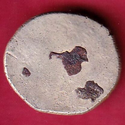 ANCIENT INDIA MAURYAN PERIOD MAGADH DYNASTY ANIMAL STANDING SILVER PUNCHMARK –FB4944 - Image 2