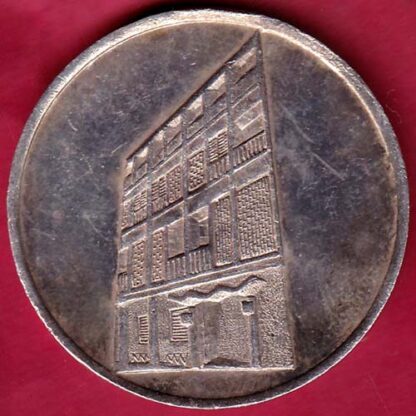 SILVER TOKEN:- THE BARODA CITY CO-OP. BANK LTD.1927-1987 –FB4987 - Image 2