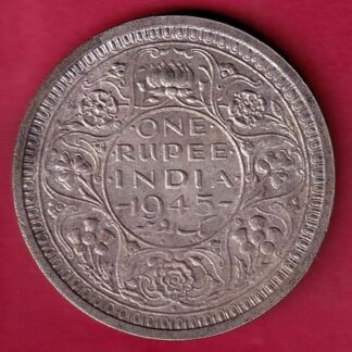 British India 1945 Bombay Mint George Vi One Rupee– FB5008