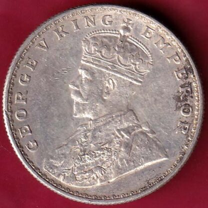 British India 1917 bombay mint George v Emperor One Rupee– FB5029 - Image 2