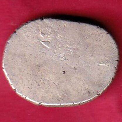 ANCIENT INDIA MAURYAN PERIOD MAGADH DYNASTY ANIMAL STANDING SILVER PUNCHMARK– FB5085 - Image 2