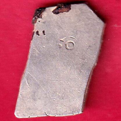 ANCIENT INDIA MAURYAN PERIOD MAGADH DYNASTY ANIMAL STANDING SILVER PUNCHMARK –FB5109 - Image 2