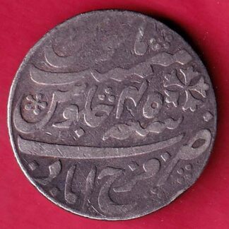 BENGAL PRESIDENCY INO SHAHAALAM II FARRUKHABAD MINT ONE RUPEE SILVER COIN –FB5257