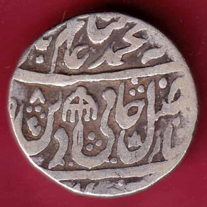 rohilakhand ,Qasba panipat,Ino shahalam-ii SWASTIKA & UMBRELLA silver rupee :-FB5405