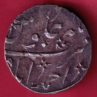 BOMBAY PRESIDENCY INO AKBARSHAH AHEMEDABAD MINT ONE RUPEE SILVER COIN :-FB5379