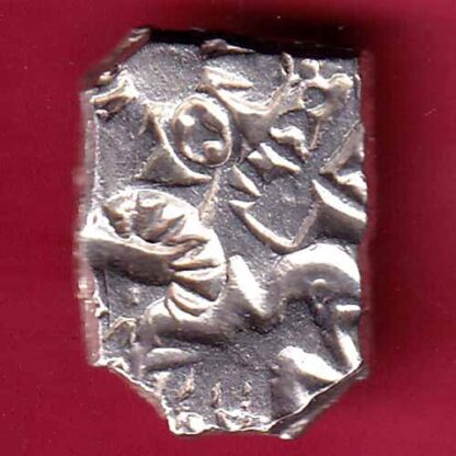 ANCIENT INDIA MAURYAN PERIOD MAGADH DYNASTY SILVER PUNCHMARK :-FB5386