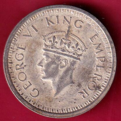 British India 1945 Bombay Mint George Vi One Rupee   :-FB5479 - Image 2