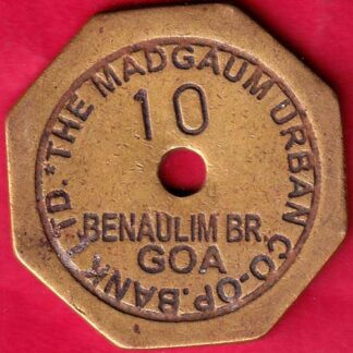TOKEN: THE MADGAUM URBAN CO-OP BANK LTD. PANAJI GOA BRANCH :-FB5492