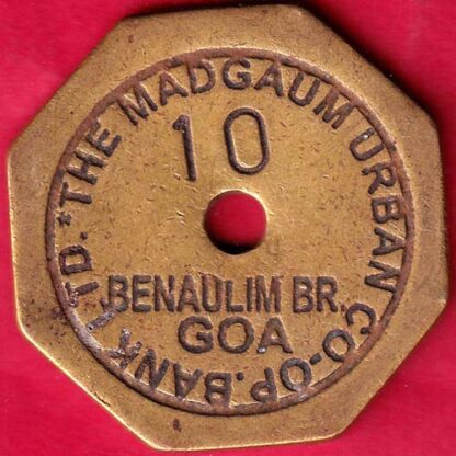 TOKEN: THE MADGAUM URBAN CO-OP BANK LTD. PANAJI GOA BRANCH :-FB5492