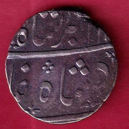 MARATHA CONF  SHAH ALAM II AHEMEDABAD MINT NAGARI “GA” ONE RUPEE–FB5548