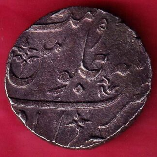 BOMBAY PRESIDENCY INO AKBARSHAH AHEMEDABAD MINT ONE RUPEE SILVER COIN –FB5595