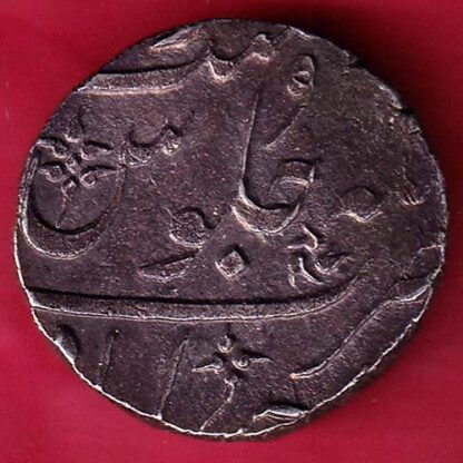 BOMBAY PRESIDENCY INO AKBARSHAH AHEMEDABAD MINT ONE RUPEE SILVER COIN –FB5595