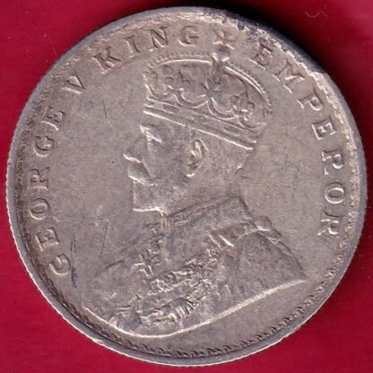 British India 1920 George V Bombay Mint One Rupee :-FB5645 - Image 2