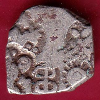 ANCIENT INDIA MAURYAN PERIOD  MAGADH DYNASTY SILVER PUNCHMARK –FB5844