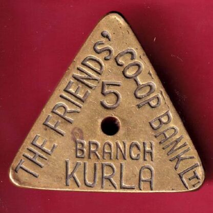 BANK TOKEN:- THE FRIENDS CO-OP BANK LTD. BR. KURLA-5 –FB6045