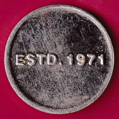 SILVER TOKEN W – 5.49 gm : NATTIONAL CO-OP ERATIVE BANK LTD –FB6058 - Image 2