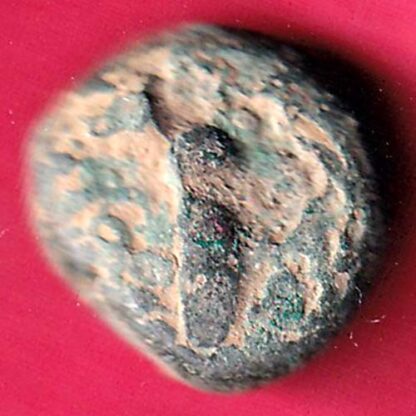 ANCIENT INDIA GADHAYA DYNASTY KING PORTRAIT “SHREE OMKAR VERIETY” RARE COIN –FB6123 - Image 2