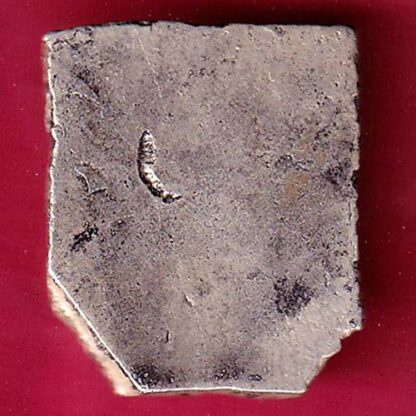 ANCIENT INDIA MAURYAN PERIOD MAGADH DYNASTY SILVER PUNCHMARK  –FB6137 - Image 2