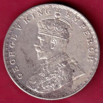 British India 1917 bombay mint George v Emperor One Rupee – FB6191 - Image 2
