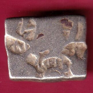 ANCIENT INDIA MAURYAN PERIOD MAGADH DYNASTY SILVER PUNCHMARK – FB6242