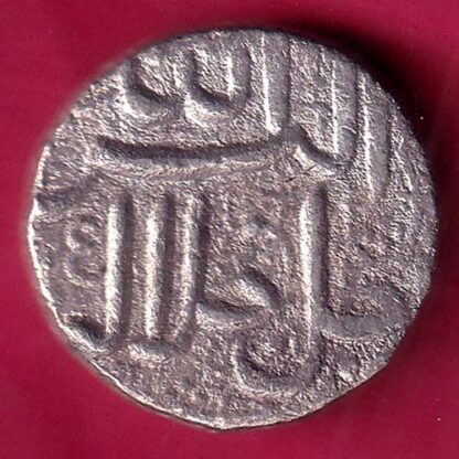 MUGHALS AKBAR AHMEDABAD MINT ONE RUPEE SILVER COIN –F520 - Image 2