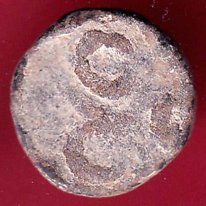 ANCIENT INDIA SATAVAHANA IKSHVAKU DYNASTY LEAD UNIT ELEPHANT STANDING COIN - FB6571 - Image 2