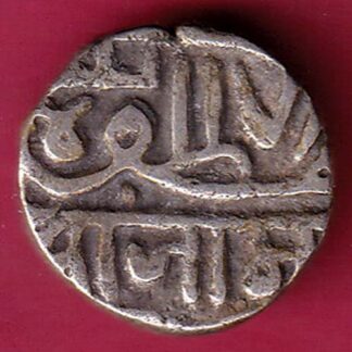 Nawanagar state shree jaamji HALF KORI  SILVER COIN - FB6583