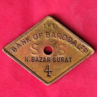 bank token:bank of baroda ltd. n. bazar surat (no:4) - FB6628