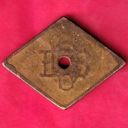 bank token:bank of baroda ltd. n. bazar surat (no:4) - FB6628 - Image 2