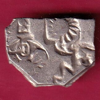 ANCIENT INDIA MAURYAN PERIOD  MAGADH DYNASTY SILVER PUNCHMARK  - FB6786