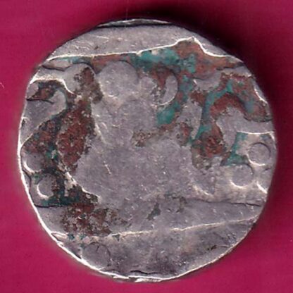 MARATHA CONFEDERACY AZAMNAGAR ONE RUPEE SILVER COIN –FB6813 - Image 2
