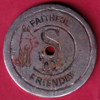 BANK TOKEN – FAITHFUL FRIENDLY SYNDICATE BANK NEW DELHI EXTENSION COUNTER AT BEEJ BHAVAN 215  –FB6853