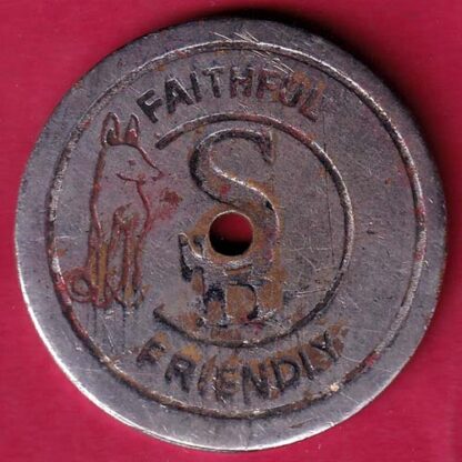 BANK TOKEN – FAITHFUL FRIENDLY SYNDICATE BANK NEW DELHI EXTENSION COUNTER AT BEEJ BHAVAN 215  –FB6853