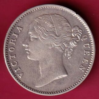 East India Company 1840  Victoria Queen One Rupee :- GA496
