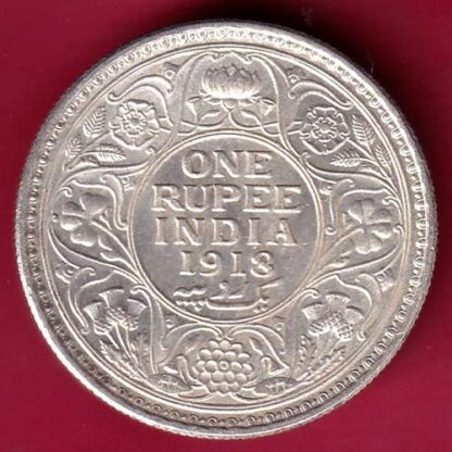 British India 1918 bombay mint George v Emperor One-GA497 - Image 2