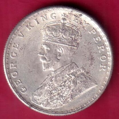 British India 1917 bombay mint George v Emperor One Rupee–FB6912 - Image 2