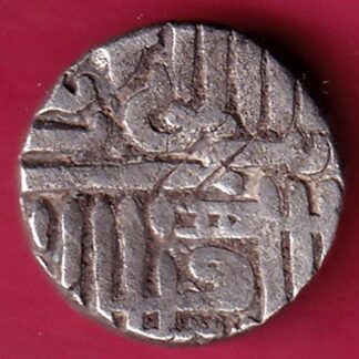 Nawanagar state shree jaamji 1 KORI SILVER COIN– FB6997