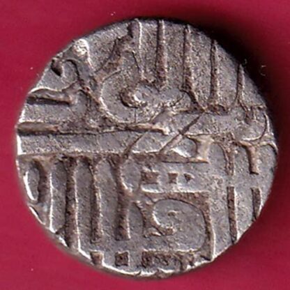 Nawanagar state shree jaamji 1 KORI SILVER COIN– FB6997