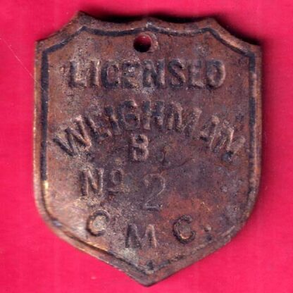 WEIGHTMAN B NO.22 C.M.C– FB7079