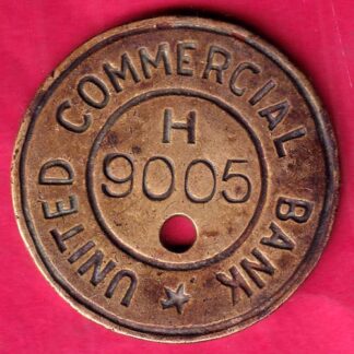 BANK TOKEN : UNITED COMMERCIAL BANK OF "H" 9005 –FB7231