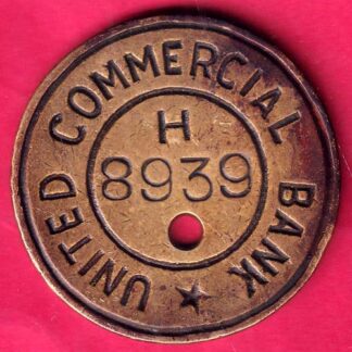BANK TOKEN : UNITED COMMERCIAL BANK OF "H" 8939 –FB7232