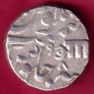 Baroda State RY 8 Aanand rao Gaykwad one rupee silver coin – FB7364