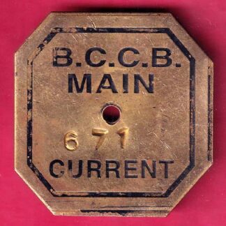 TOKEN: B.C.C.B. MAIN CURRENT 671 – FB7392