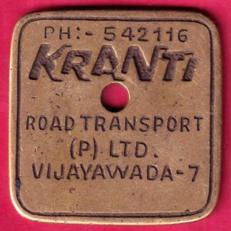 KRANTI READ TRANSPORNT (P) LTD. VIJYAWADA -7  –FB7423