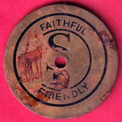 BANK TOKEN – FAITHFUL FRIENDLY SYNDICATE BANK 75 – FB7542 - Image 2