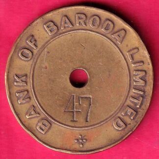 BANK TOKEN : BANK OF BARODA LTD. SAYAJIGUNJ 47 – FB7544