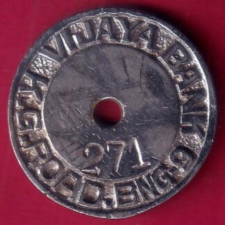 BANK TOKEN – VIJAYA BANK K.G. ROAD. BNG.9  :-FB7612
